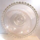 Coupe en verre perlee