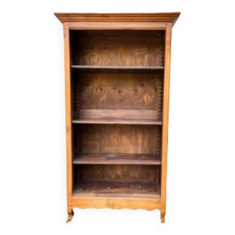 Solid wood bookcase