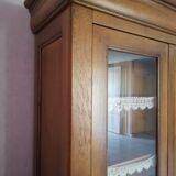 Solid oak bookcase