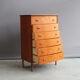 Commode haute avec 6 tiroirs