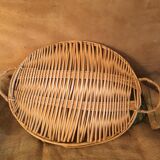 Rattan tray