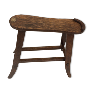 tabouret en bois repose-pied