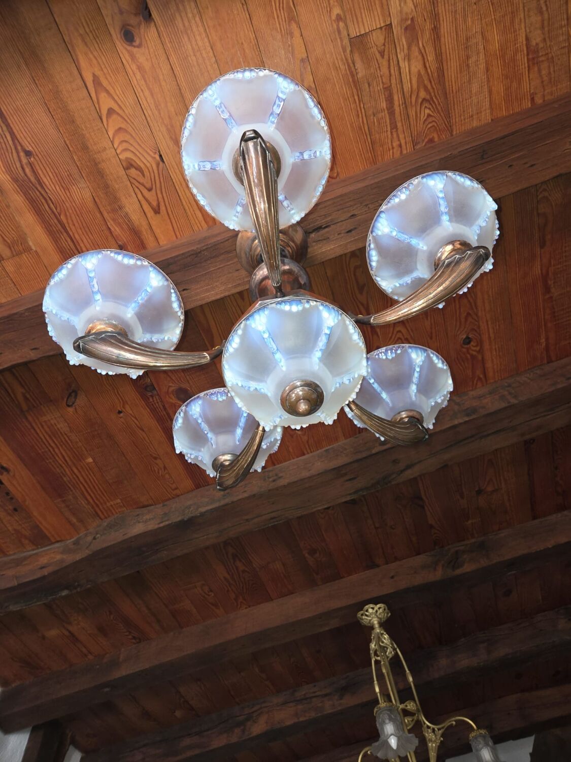 Art Deco chandelier