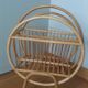 Vinyl holder, wicker magazine rack