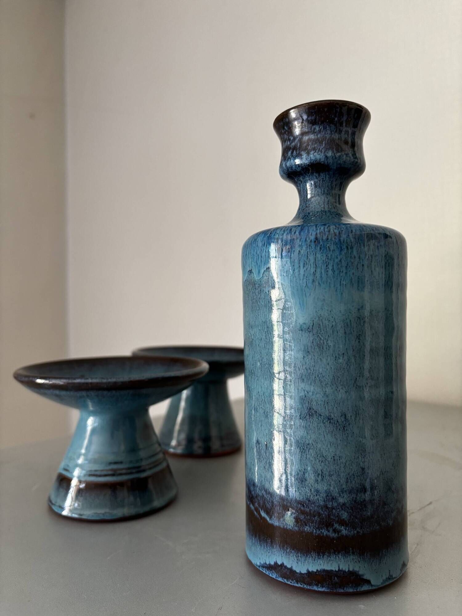 Scandinavian ceramics from the 1950s signed on the base.