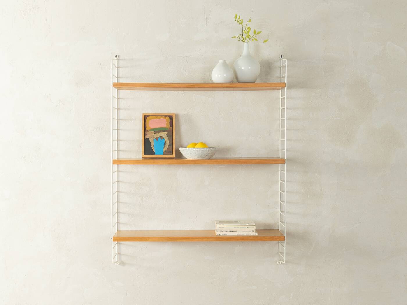 String wall shelf by Nils Strinning, 1950s