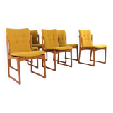 Set of 6 Vamdrup dining chairs 'Nyhavn' - new upholstery restored