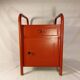 Vintage metal boarding school or hospital bedside