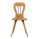 Chaise primitive de montagne antique du 19ème siècle