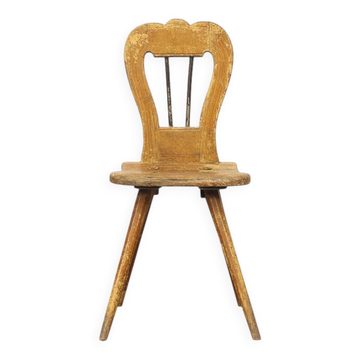 19th century antique Primitive mountain chair