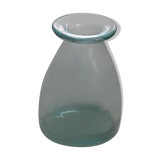 Vase en verre épais