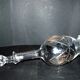 Baccarat crystal decanter aswan art deco model 1930 cut feather sheets