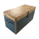 Painted wood chest