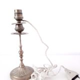 Brass bedside lamp
