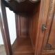 Sideboard - 1920 - art deco - 1 door - 2 drawers - gray marble top