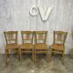 Set of 4 bistro chairs