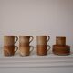Stoneware coffee service