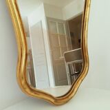 Golden baroque mirror 60s 66*44cm