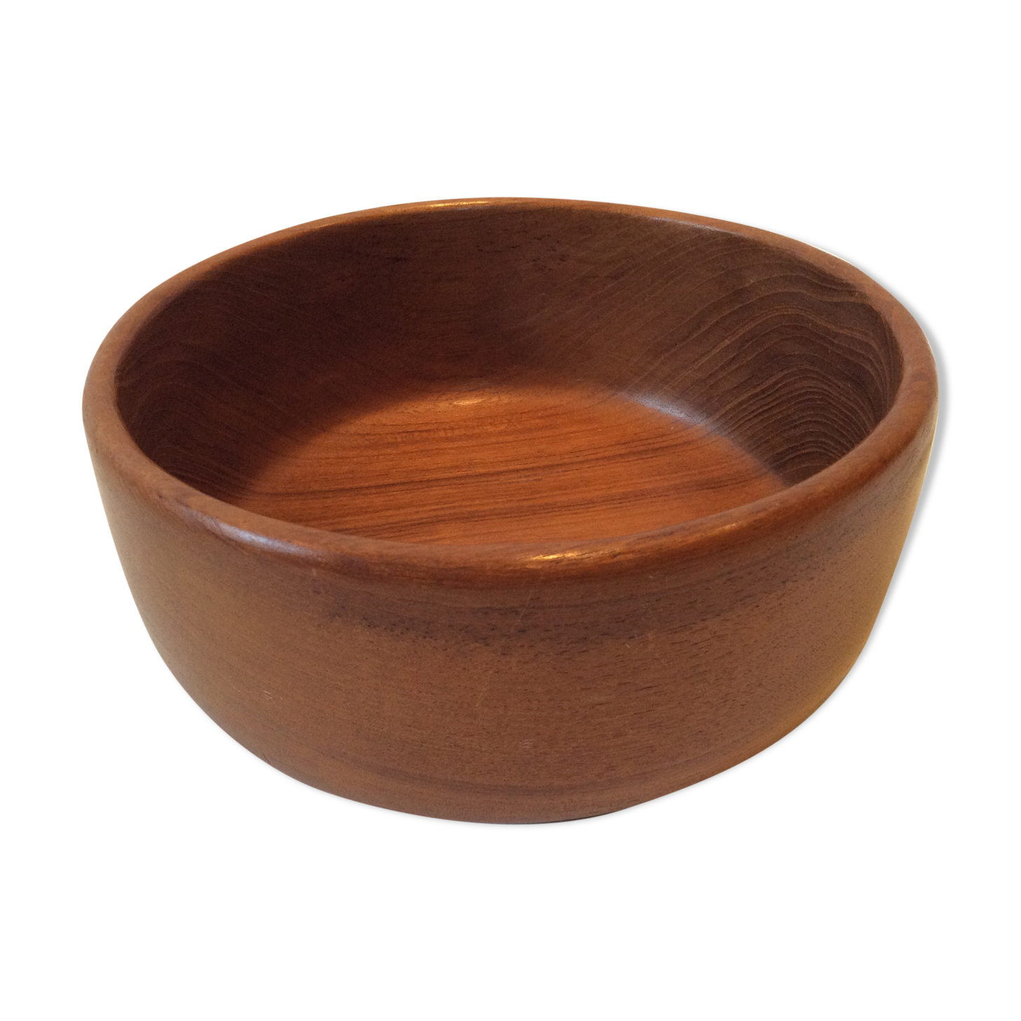 Scandinavian-style teak salad