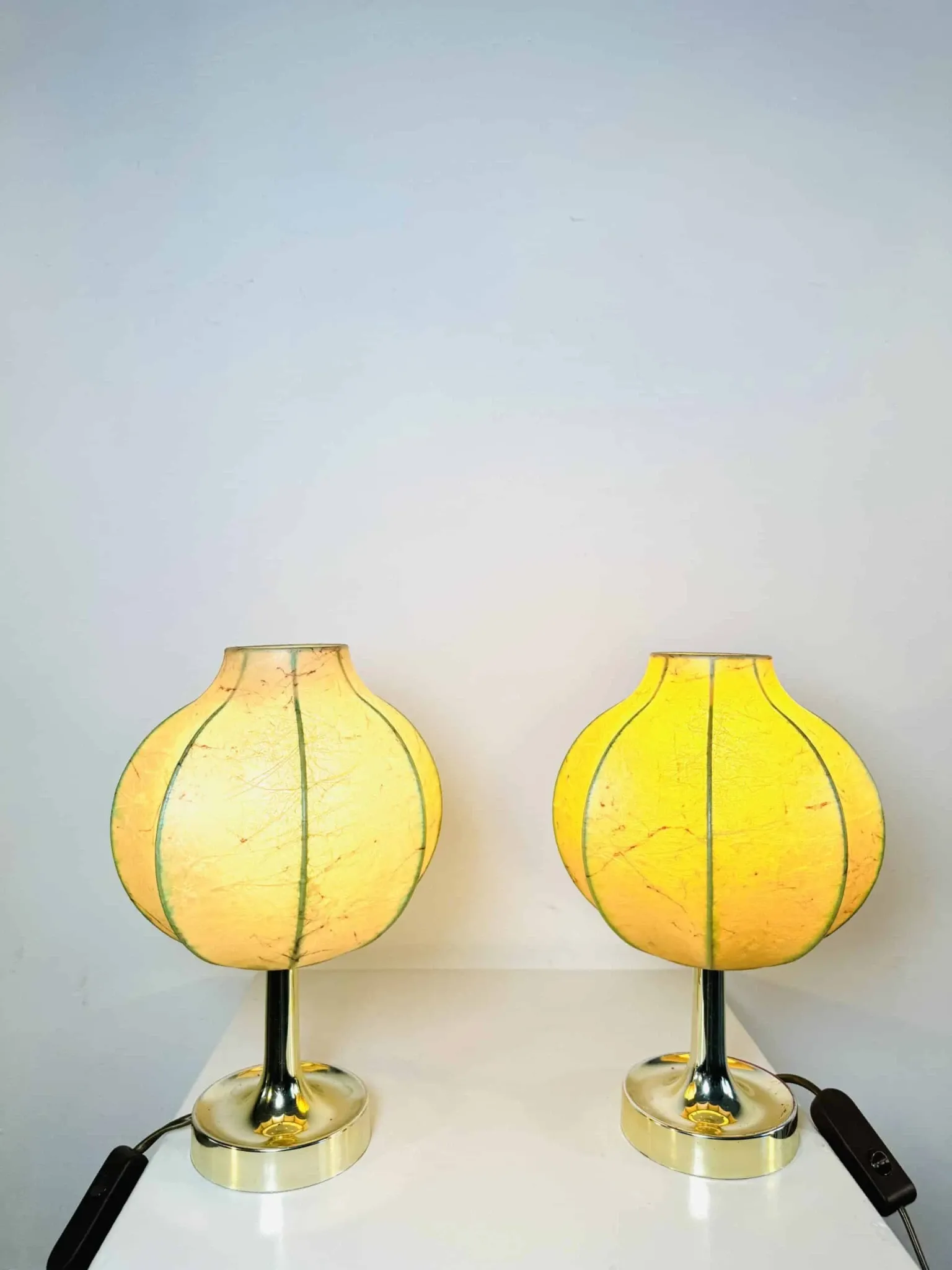 Cocoon Table Lamp By Friedel Wauer For Goldkant Leuchten, Germany, Circa 1960S/1970S