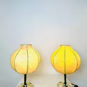 Cocoon Table Lamp By Friedel Wauer For Goldkant Leuchten, Germany, Circa 1960S/1970S