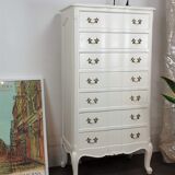 Louis xv-style cream white rag maker