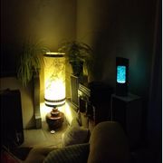 Ceramic lamp of the 1970s - H119