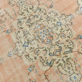 7x10 oriental peach turkish rug 206x309cm