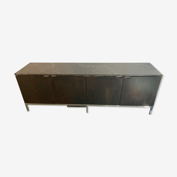 Marble wood sideboard by Florence Knoll 1970