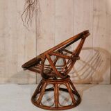 Rattan armchair