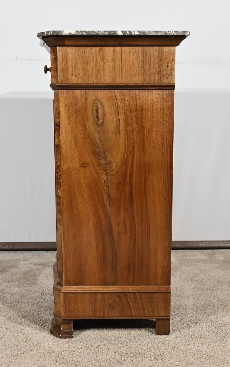 Small Walnut Bedside Cabinet – 1900