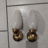Pair of vintage wall lights