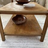 XS oak draper's table