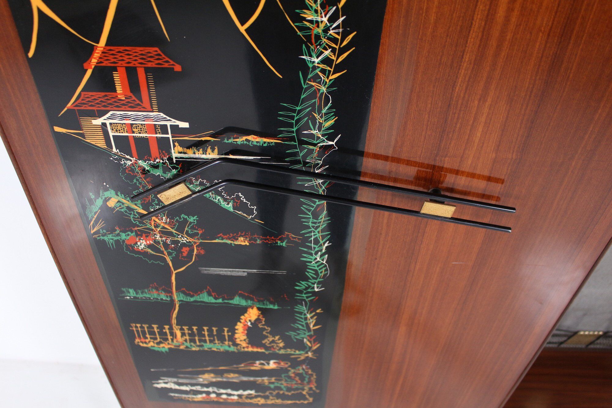 Combined furniture Japanese dressing room 1950