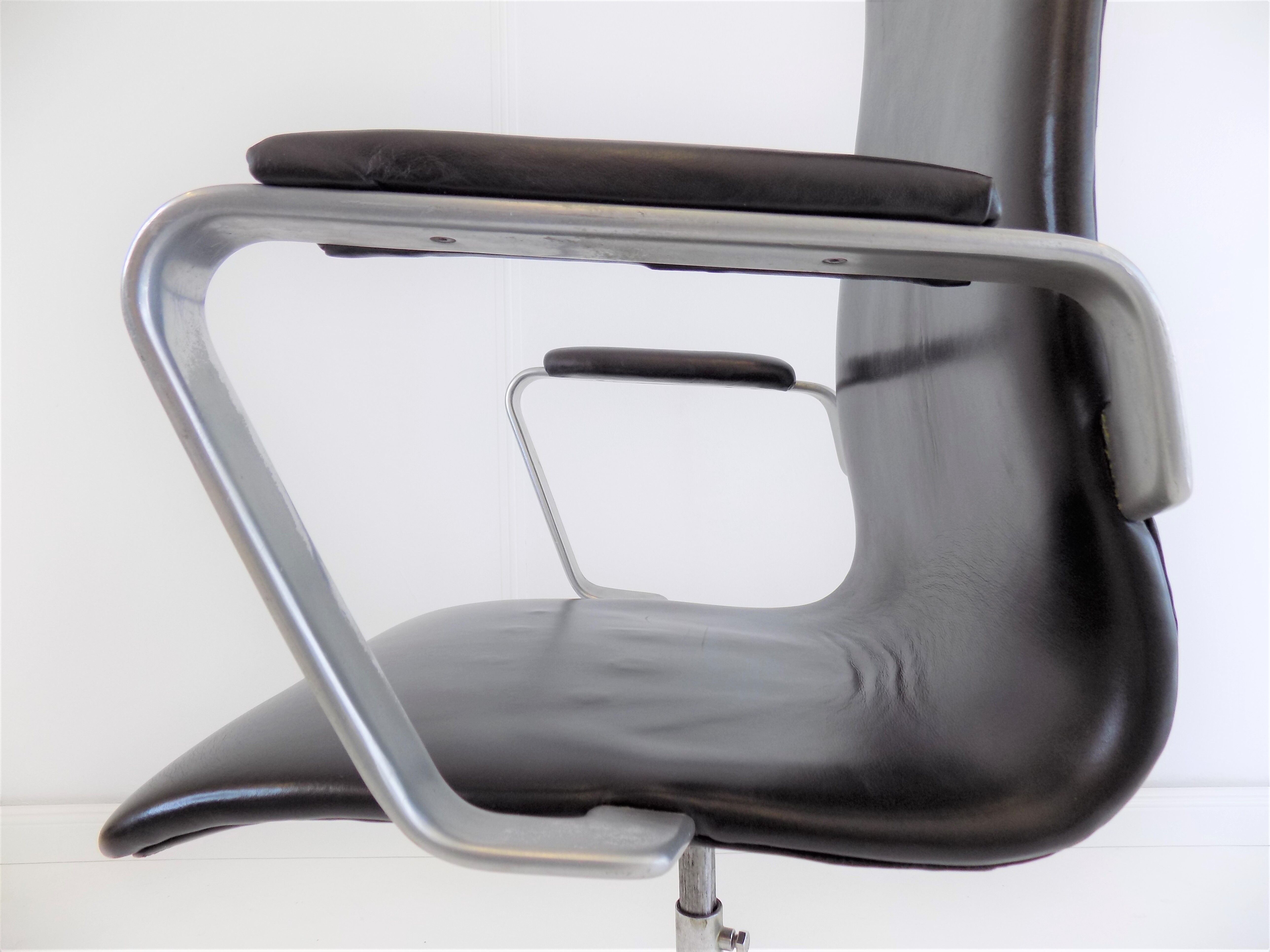 Chaise de bureau Oxford par Arne Jacobsen, Fritz Hansen