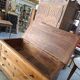 Louis Philippe 19th-century chest of drawers in solid walnut.