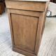Oak and marble counter 1950