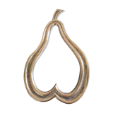 Dessous de plat poire en laiton