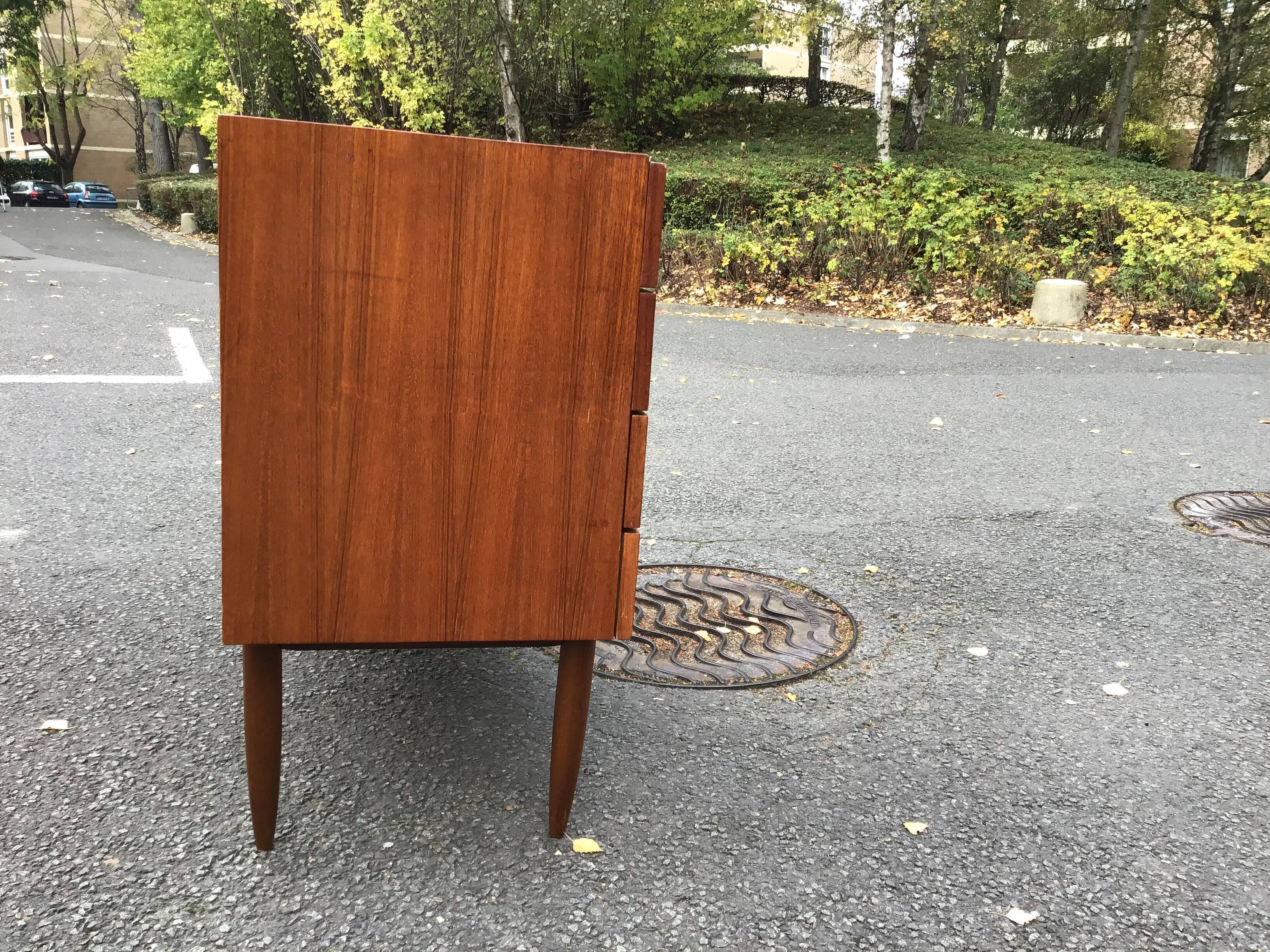 Scandinavian chest of drawers from the 60s
