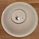 Round service plate demi-void signed Badonviller Thouars Art Deco