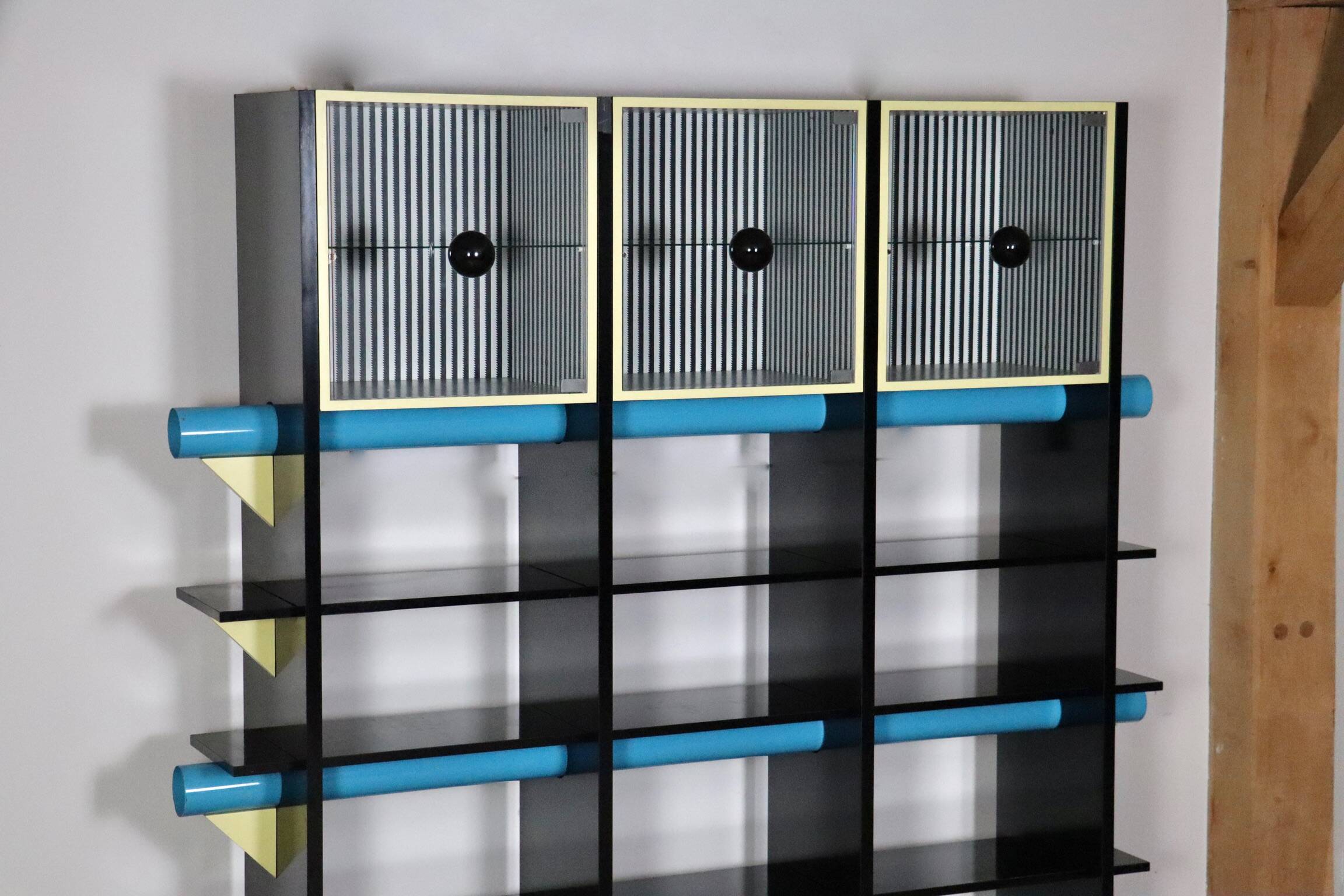 Memphis “Phoenix” Bookcase By Michele De Lucchi, Milan, 1983