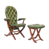Rest chair and its ottoman