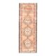 Vintage Turkish Oushak Handmade Wool Cotton Orange Runner Rug 113x317