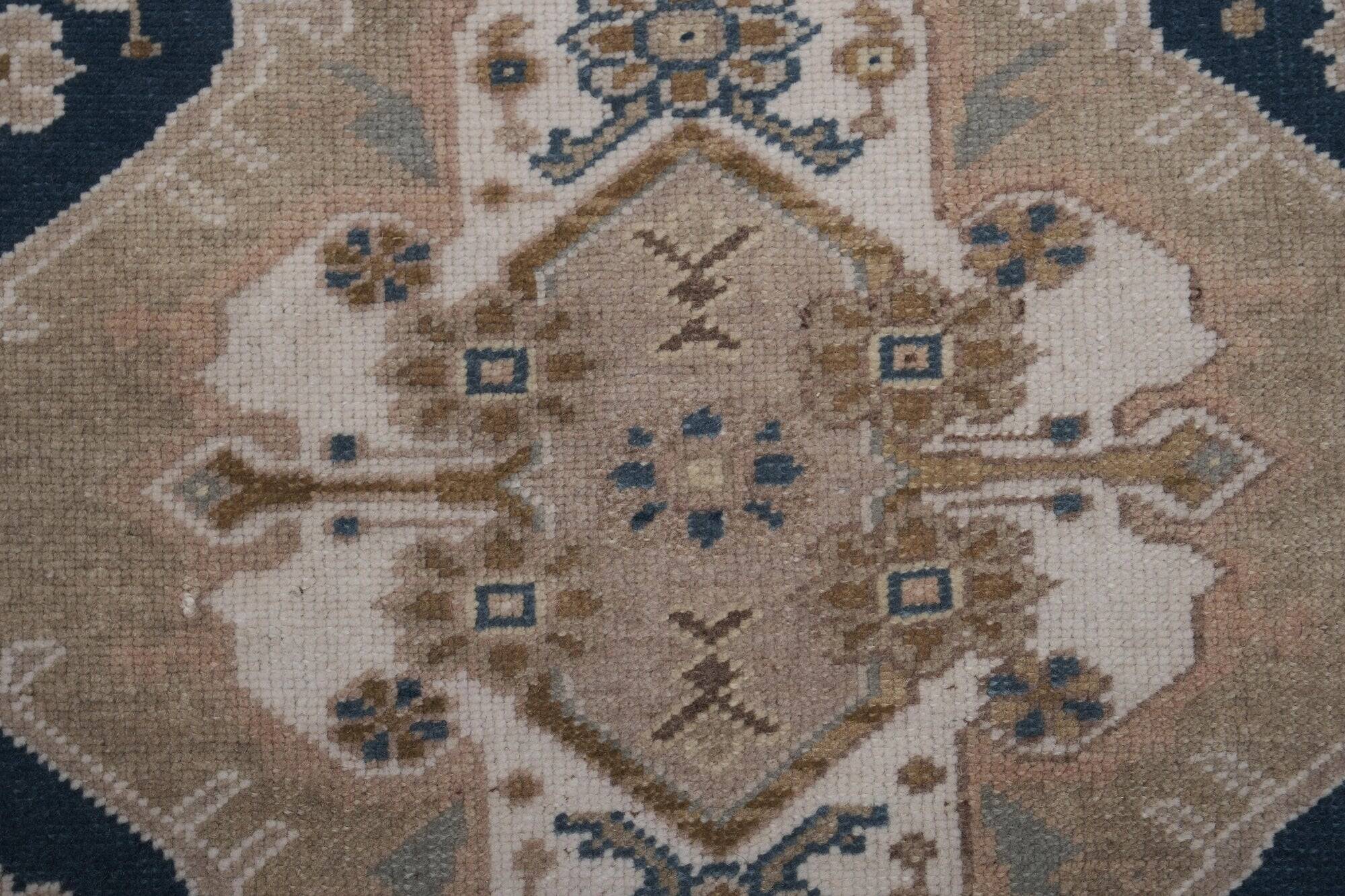 Tapis Oushak turc vintage 91x156 cm
