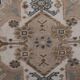 Tapis Oushak turc vintage 91x156 cm