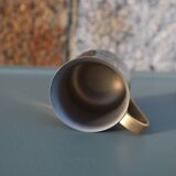 Service à expresso en inox double parois Made in Italy, Design 1970