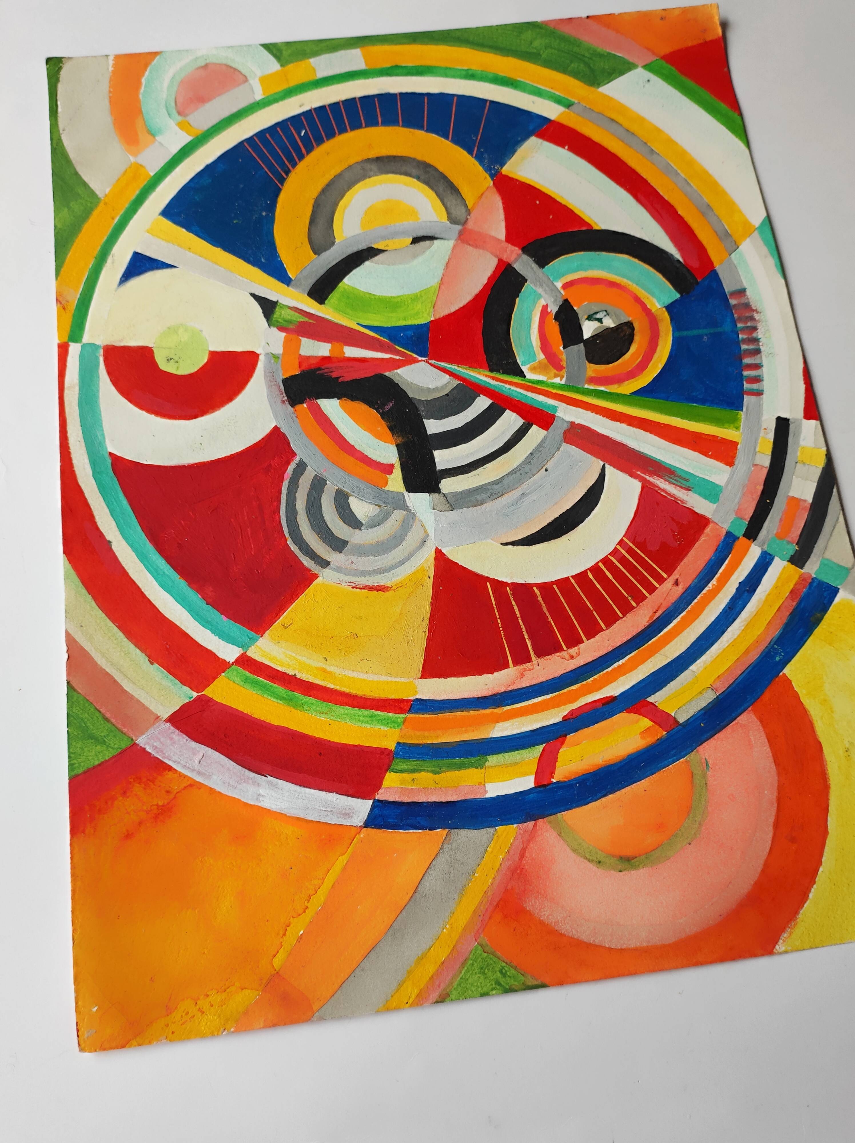 painting Sonia Delauney