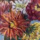 Tableau 1957 "Le bouquet multicolore"
