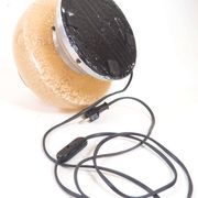 Lampe verrerie de clichy et tresse