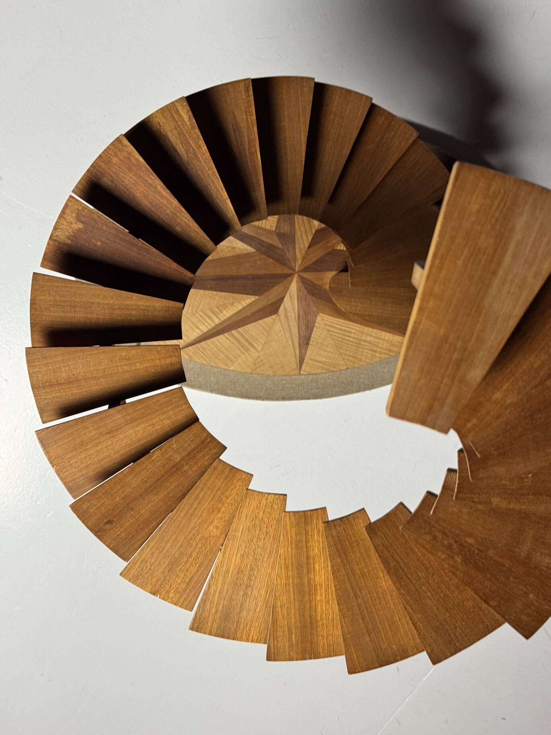 Staircase scale model vintage 90cm